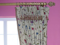 Hand Pleated Double Pinch Pleats