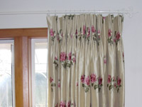 Hand Pleated Triple Pinch Pleats